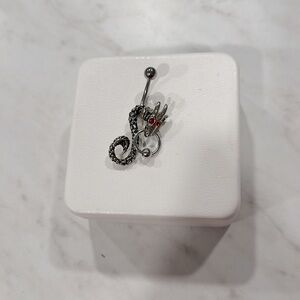Dragon Belly Button Ring